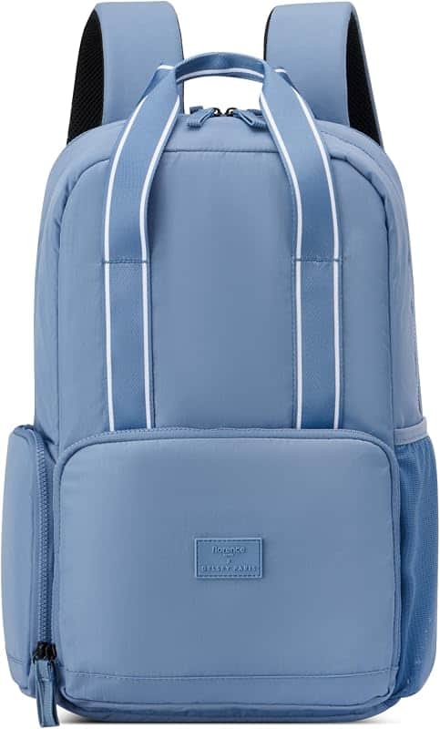Carefree Carry Laptop Travel Backpack, Zinc Blue