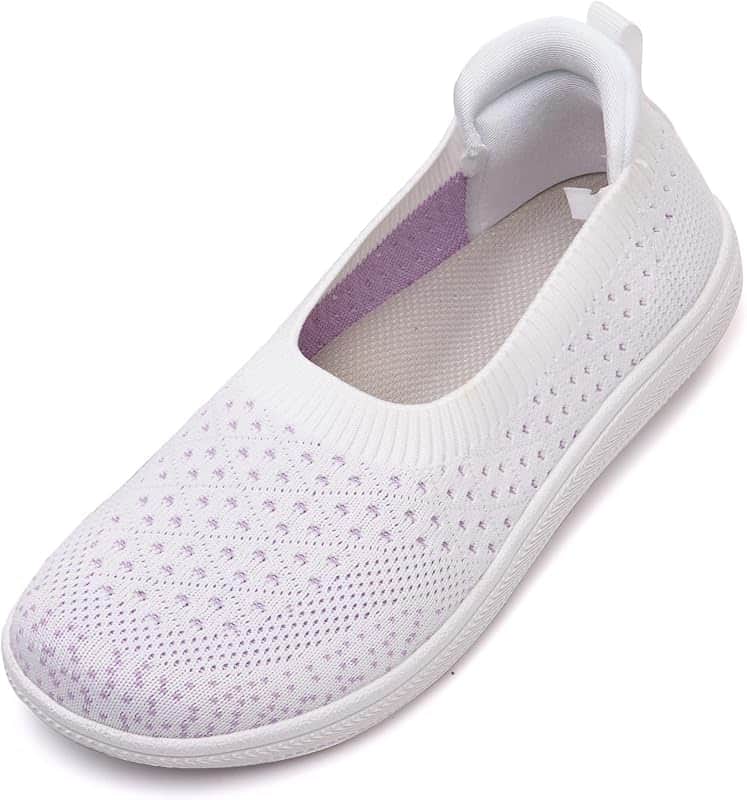 Suiyfit Barefoot Shoes Women Wide Toe Box Zero Drop Sneakers | Easy Slip On One-Step Flat…
