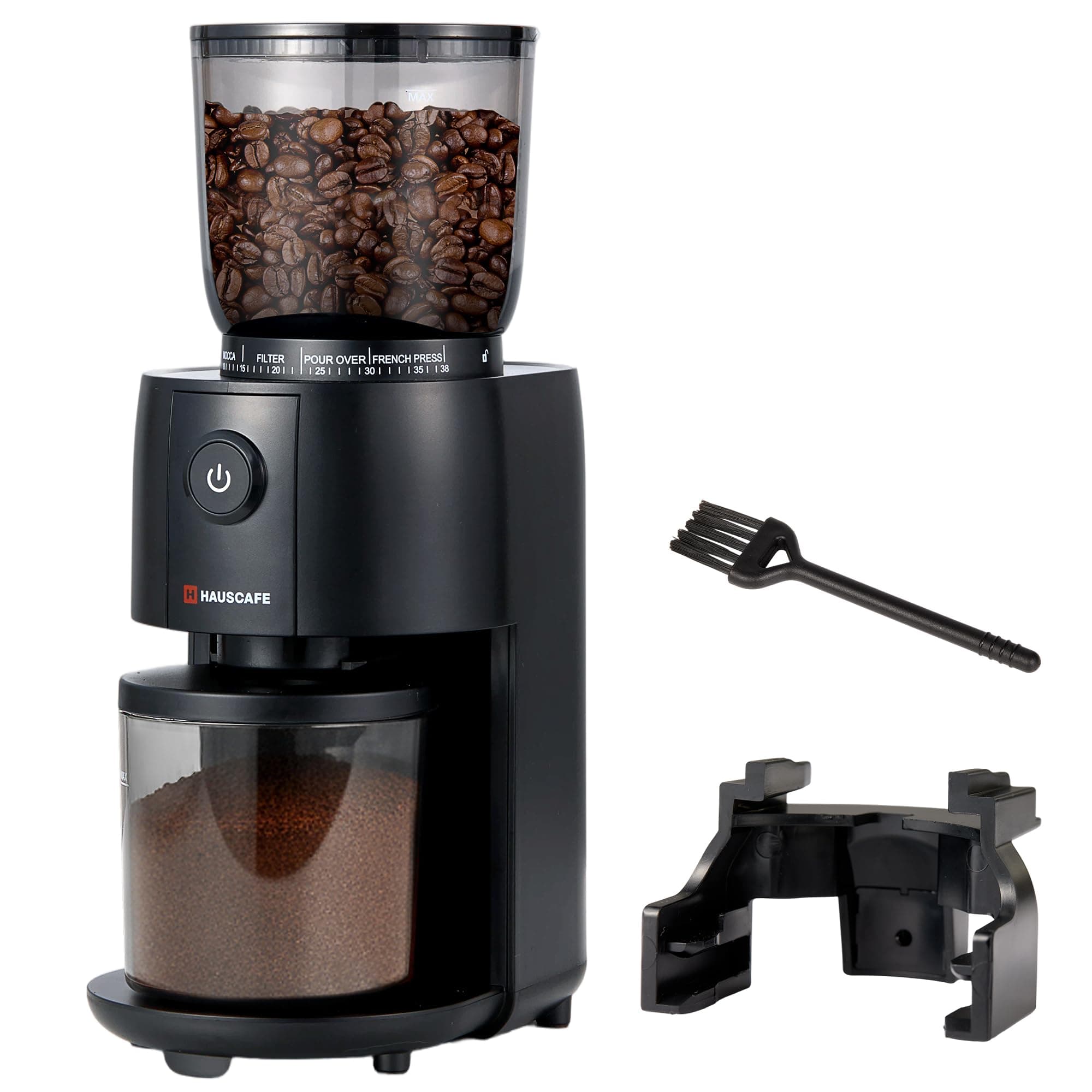 Coffee Grinder, Electric Burr Coffee Grinder with 38 Grind Settings for Espresso, Pour Ov…