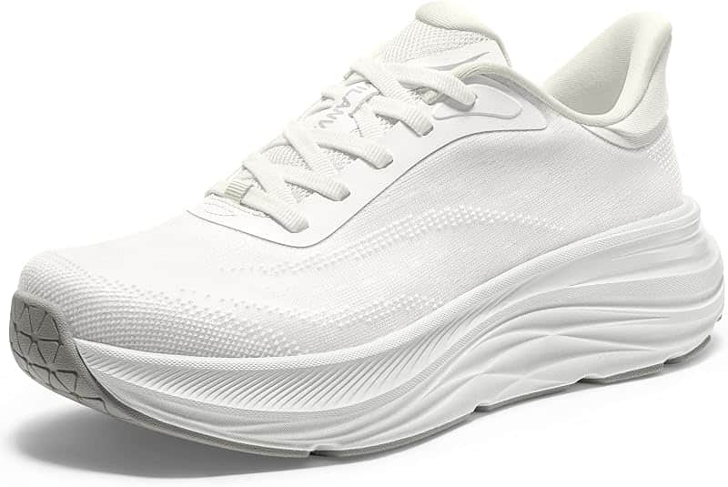 Women's Walking Shoes Cushion Running Tennis Shoes Non-Slip Comfortable Workout Gym Sport…
