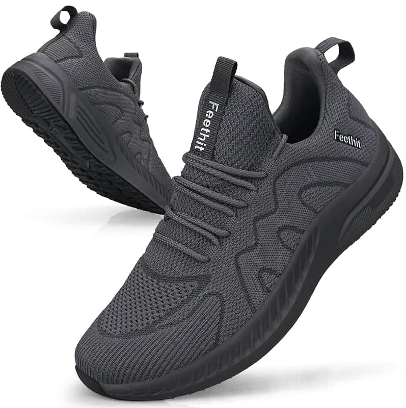 Mens Non Slip Walking Sneakers Athletic Gym Tennis Running Shoes