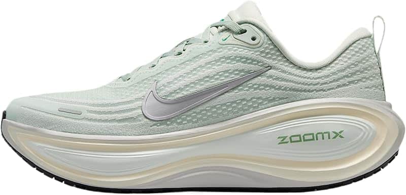 Vomero Plus Women's Road Running Shoes (Light Silver/Bearly Green/Sea Glass/Metallic Silver)