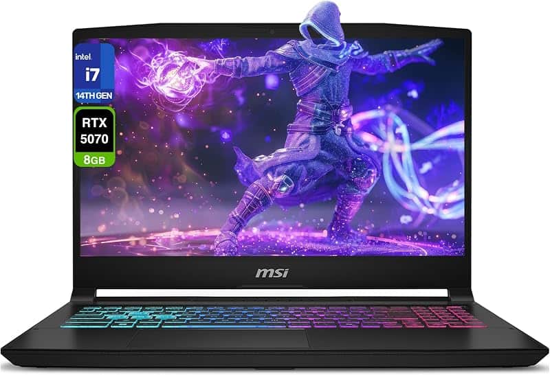 msi Katana 15 HX Gaming Laptop, Intel i7-14650HX, 16 GB DDR5 RAM, 2 TB PCIe SSD, 15.6" QH…