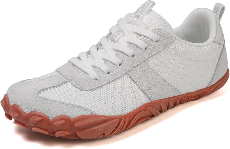 Womens Barefoot Shoes Wide Toe Box Zero Drop Hiking Sneakers for Men