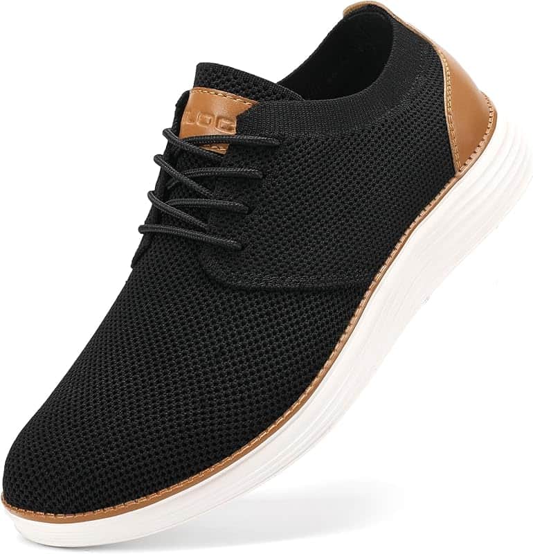 Men's Fashion Dress Sneakers Casual Walking Shoes Business Oxfords Comfortable Breathable…