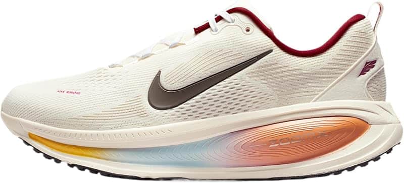 Vomero 18 Men's Road Running Shoes (White/Phantom/Team Crimson/Dark Hazel)