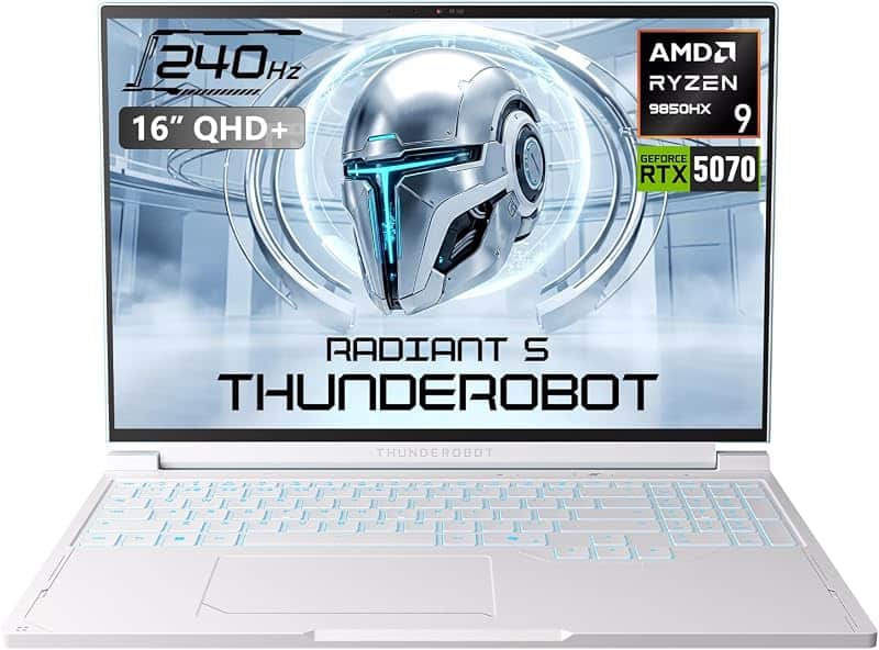 Radiant S 16 Ryzen 9 9850HX 5070 Gaming Laptop,32GB RAM+1TB SSD