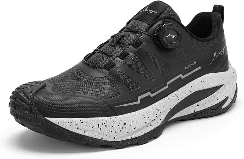 Men's Waterproof Hiking Shoes Lightweight Trail Running Sneakers