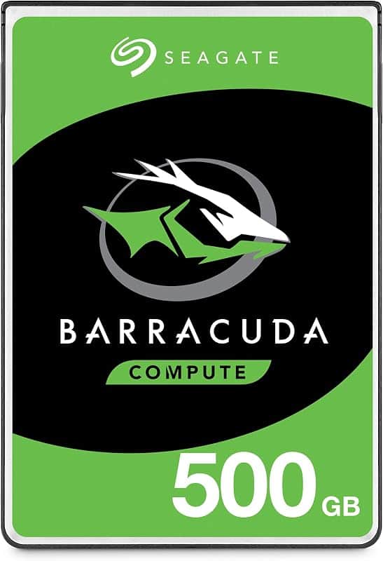 BarraCuda 500GB Internal Hard Drive HDD – 2.5 Inch SATA 6 Gb/s 5400 RPM 128MB Cache for P…