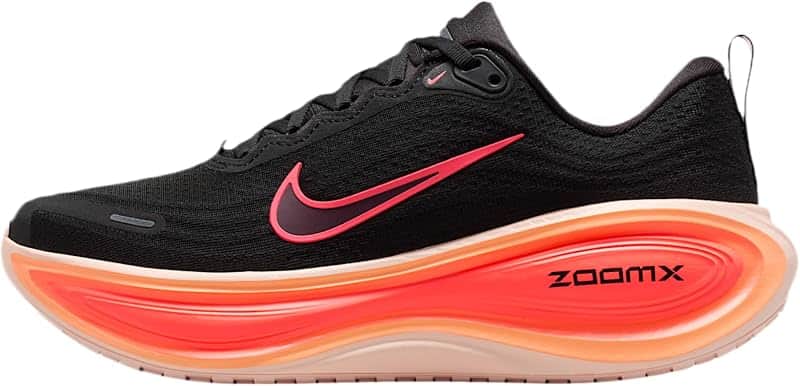 Vomero Plus Women's Road Running Shoes (Black/Washed Coral/Bright Mango/Hot Lava)