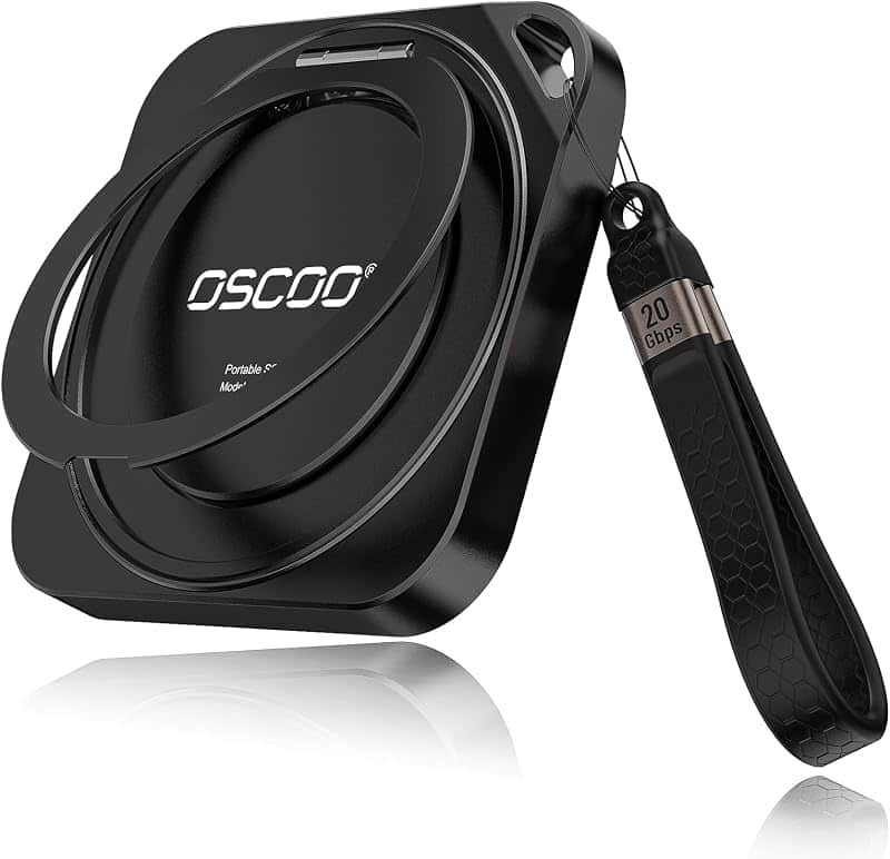OSCOO 1TB Magnetic External SSD, Up to 2000MB/s Portable Hard Drive | Phone SSD Compatibl…