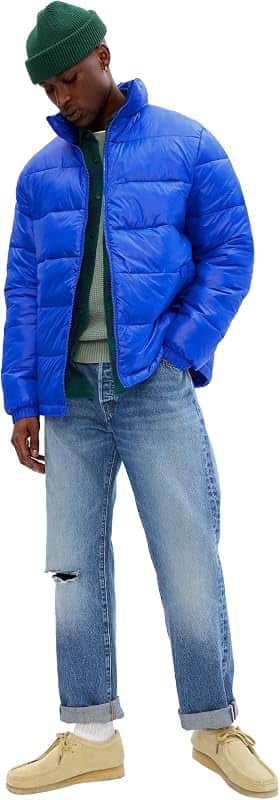 Men's Midweight Puffer Jacket Coat