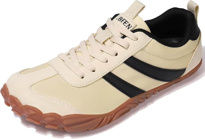 UBFEN Womens Mens Barefoot Shoes Wide Toe Box Zero Drop Minimalist Sneakers | Lightweight…