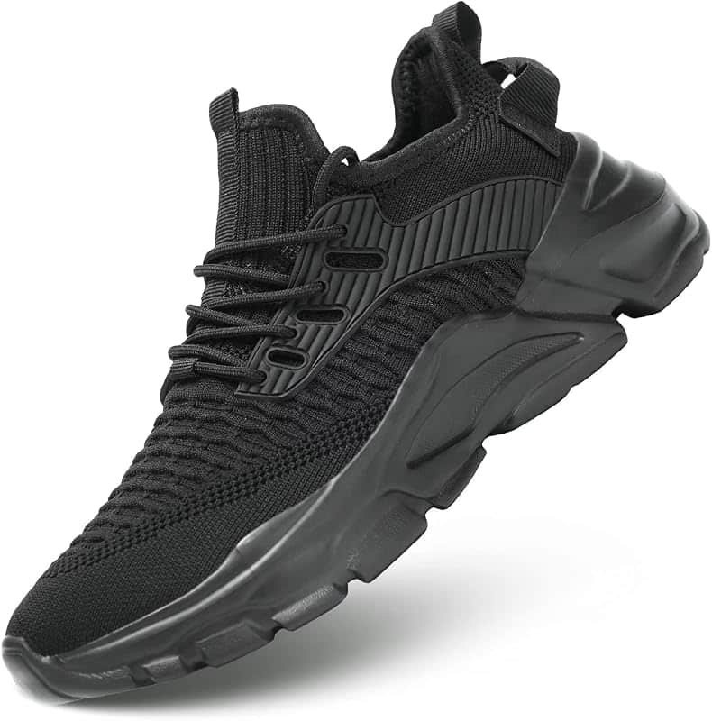 Men's Running Shoes, Non Slip, Breathable, Lightweight Fashion Sneakers, Slip Resistant A…