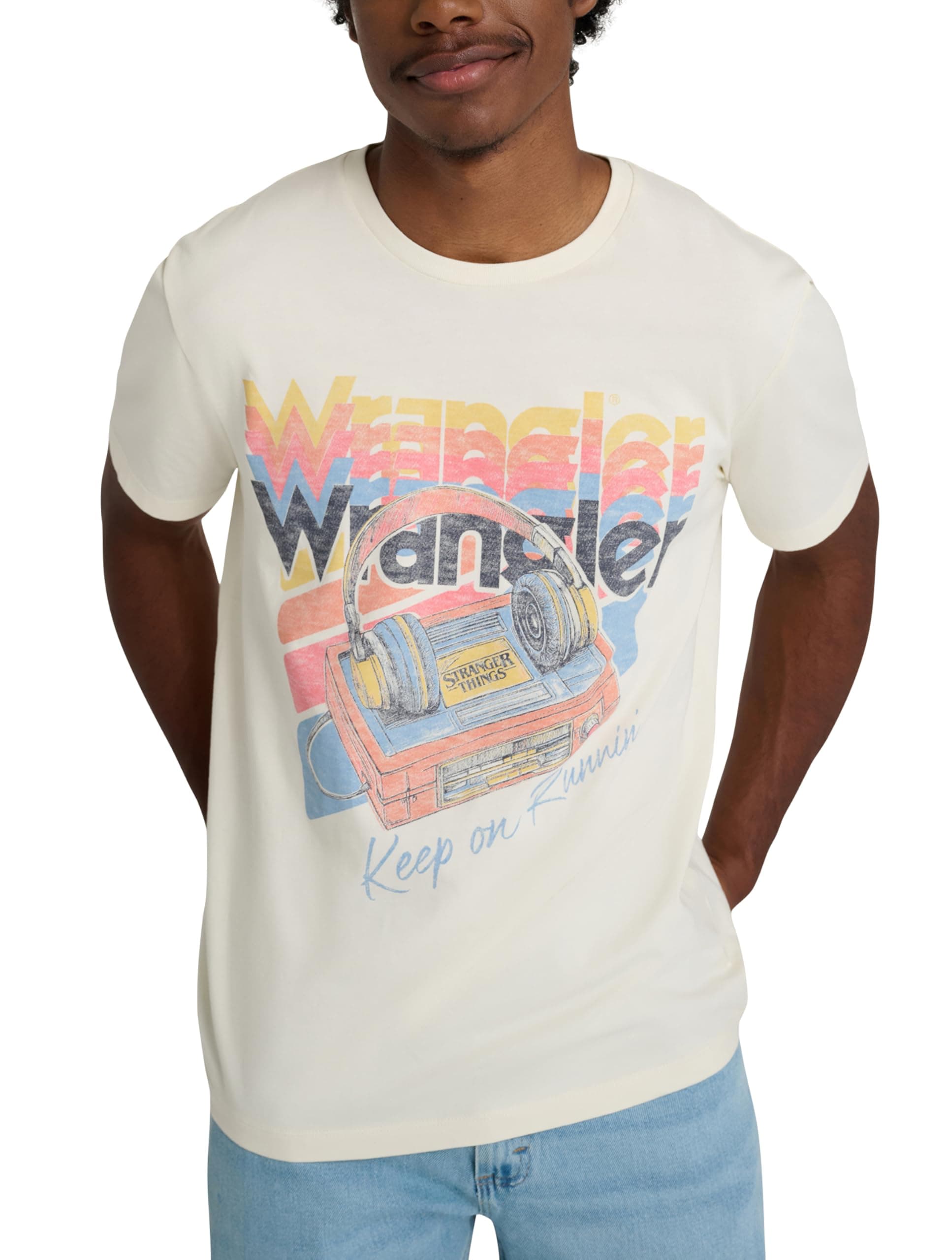 Men's X Stranger Things Keep on Runnin' Tee