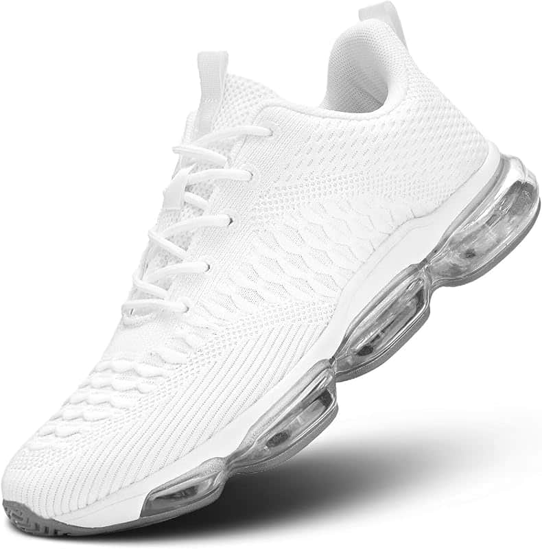 Mens Air Cushion Running Shoes Fashion Casual Walking Tennis Sneakers Non Slip Breathable…