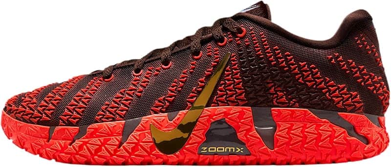 Ja 3 "Lunar New Year Basketball Shoes (Light Chocolate/Silt Red/Metallic Gold)
