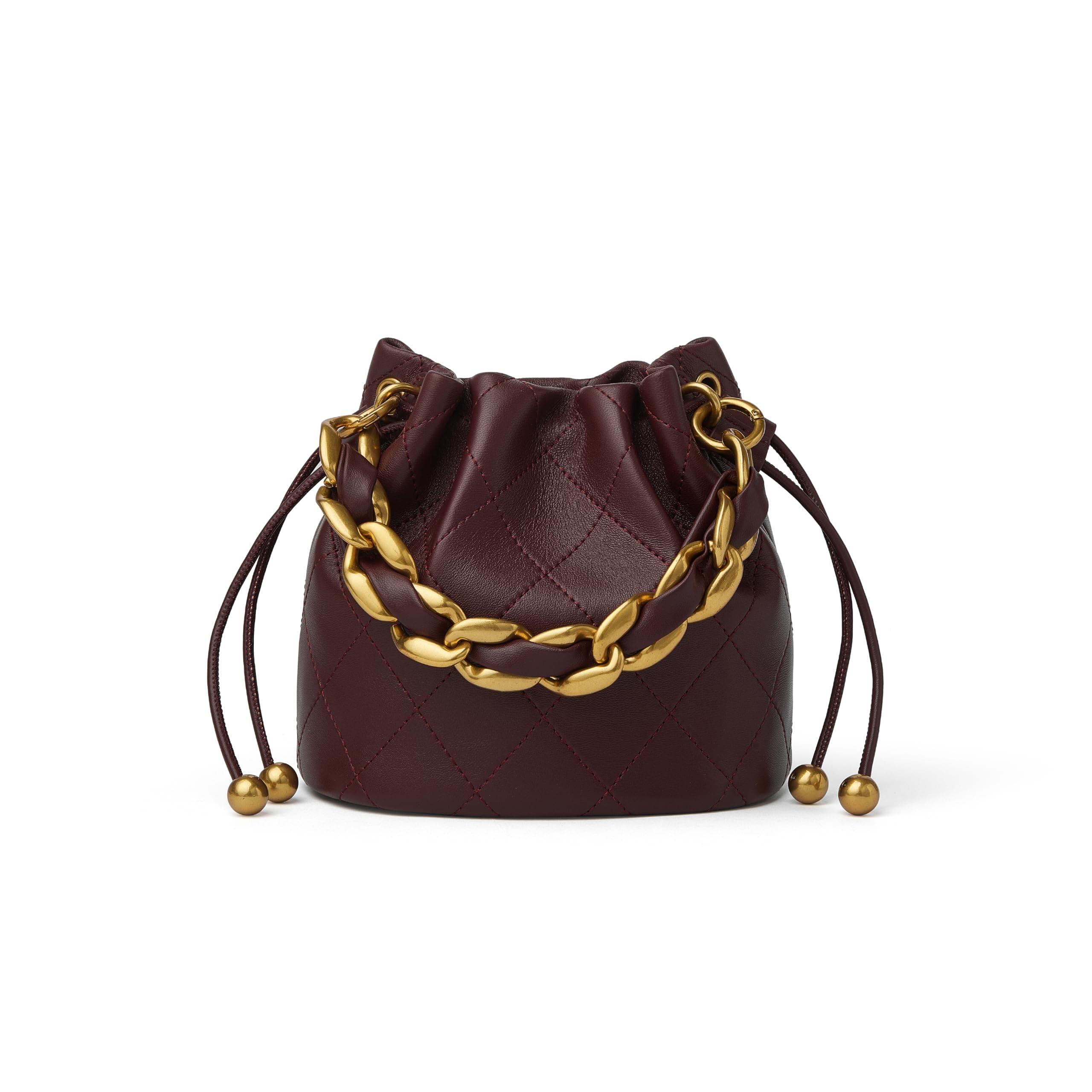 Top Handle Leather Crossbody Bag for Women Designer Bucket Tote