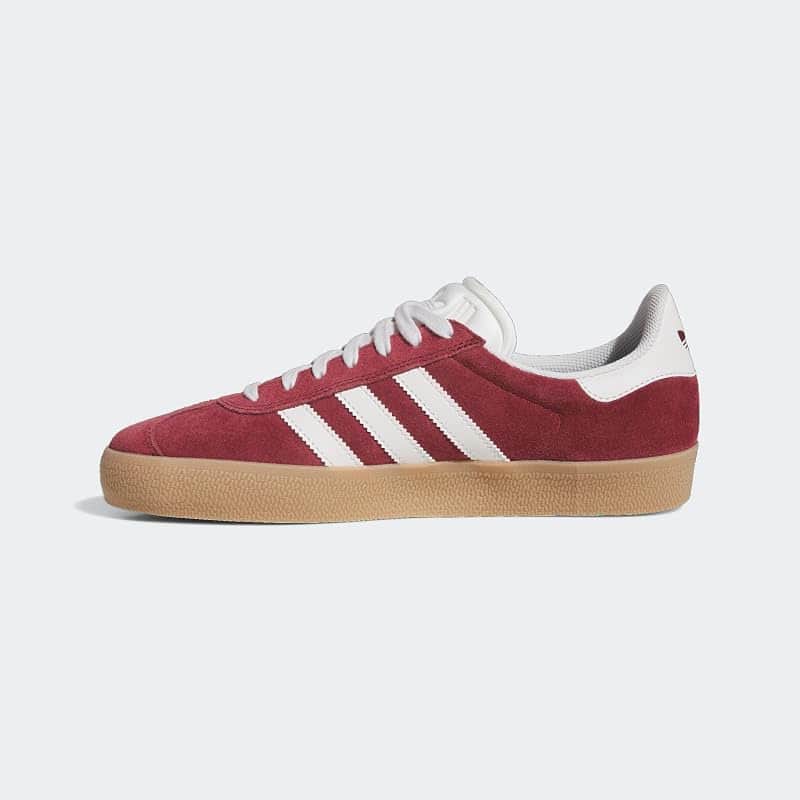 Mens Gazelle Adv Skate Sneakers Shoes - Red