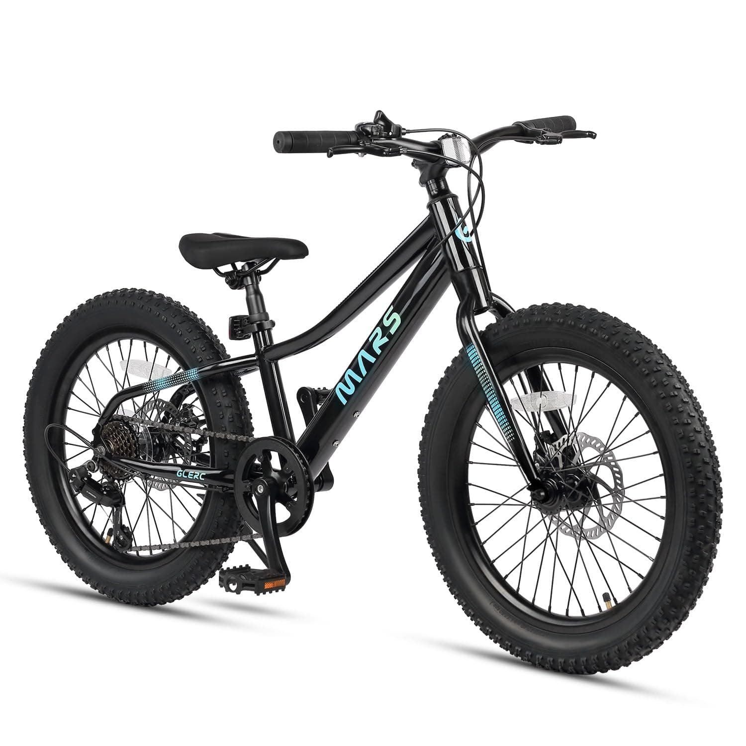 Glerc 20 24 Inch Fat Tire Kids Mountain Bike for Boys and Girls Ages 6-15