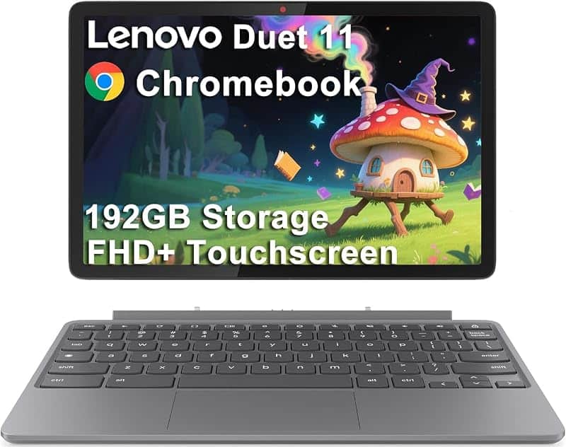 Chromebook Duet Gen 9 11" Tablet, 2-in-1 Laptop, 4GB RAM, 192GB