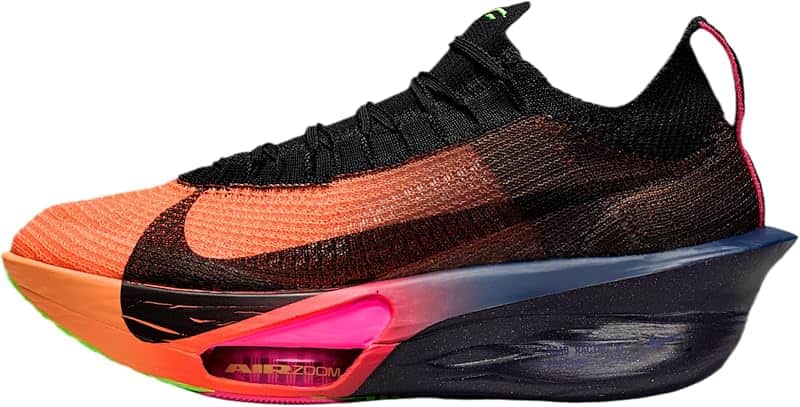 Alphafly Next% 3 Glam 'Orange Pulse/Purple Dynasty/Electric Green/Black' IO9559-800 Women…