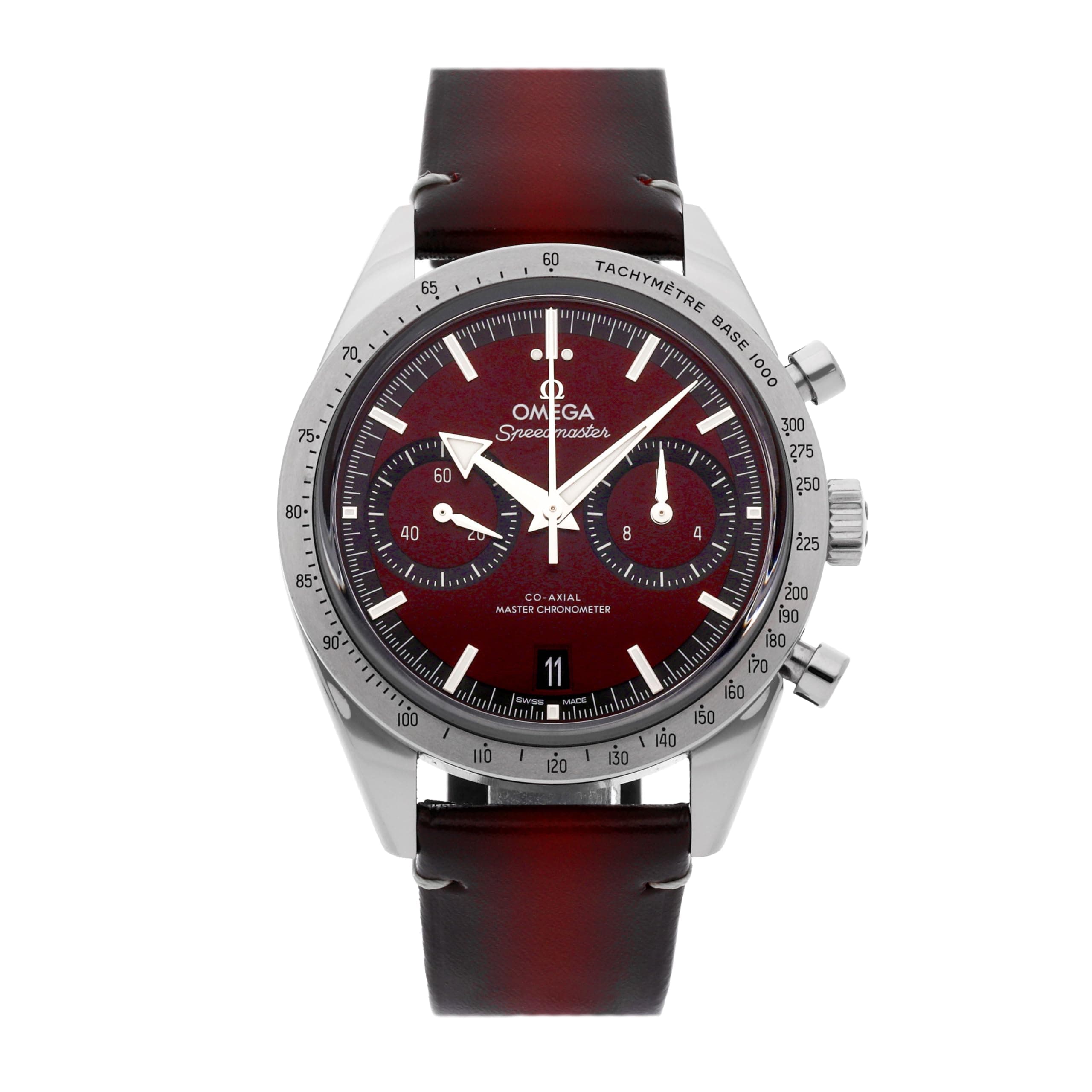 Speedmaster Chronograph Automatic Red Dial Men's Watch 332.12.41.51.11.001