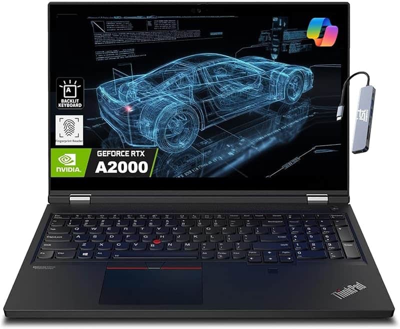 ThinkPad P15 Mobile Workstation (15.6" FHD, NVIDIA RTX A2000 4GB, Intel 8-Core i7-11850H,…
