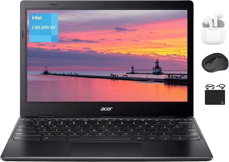 311 Chromebook 2025 Flagship Slim Light Laptop, 11.6" HD Display, Dual-Core Intel N4500 P…