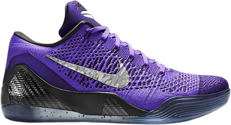 Kobe 9 Elite Low Moonwalker Mens Basketball Shoes (Hyper Grape/White/Cave Purple)