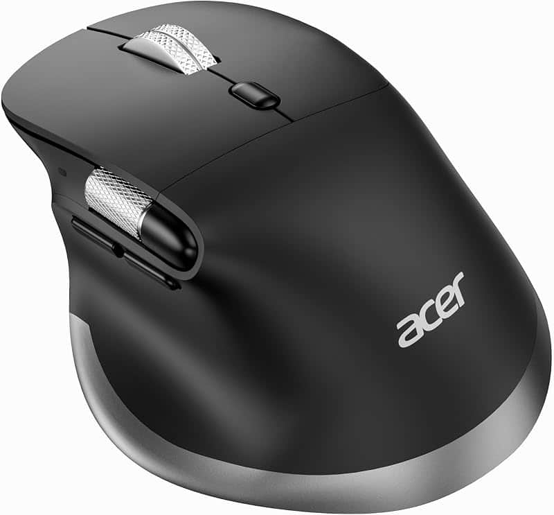 Ergonomic Mouse Wireless Rechargeable with Side Scroll for Laptop/Mac | Bluetooth Compute…