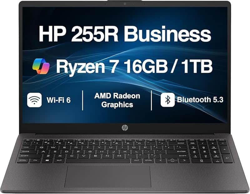 255R G10 15.6" FHD Business Laptop, AMD Ryzen 7 7735U 16GB RAM 1TB SSD