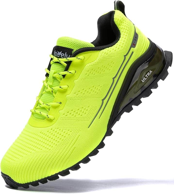 Men's Fashion Sneakers Lightweight Breathable Walking Shoes Tennis Cross Training Shoe No…