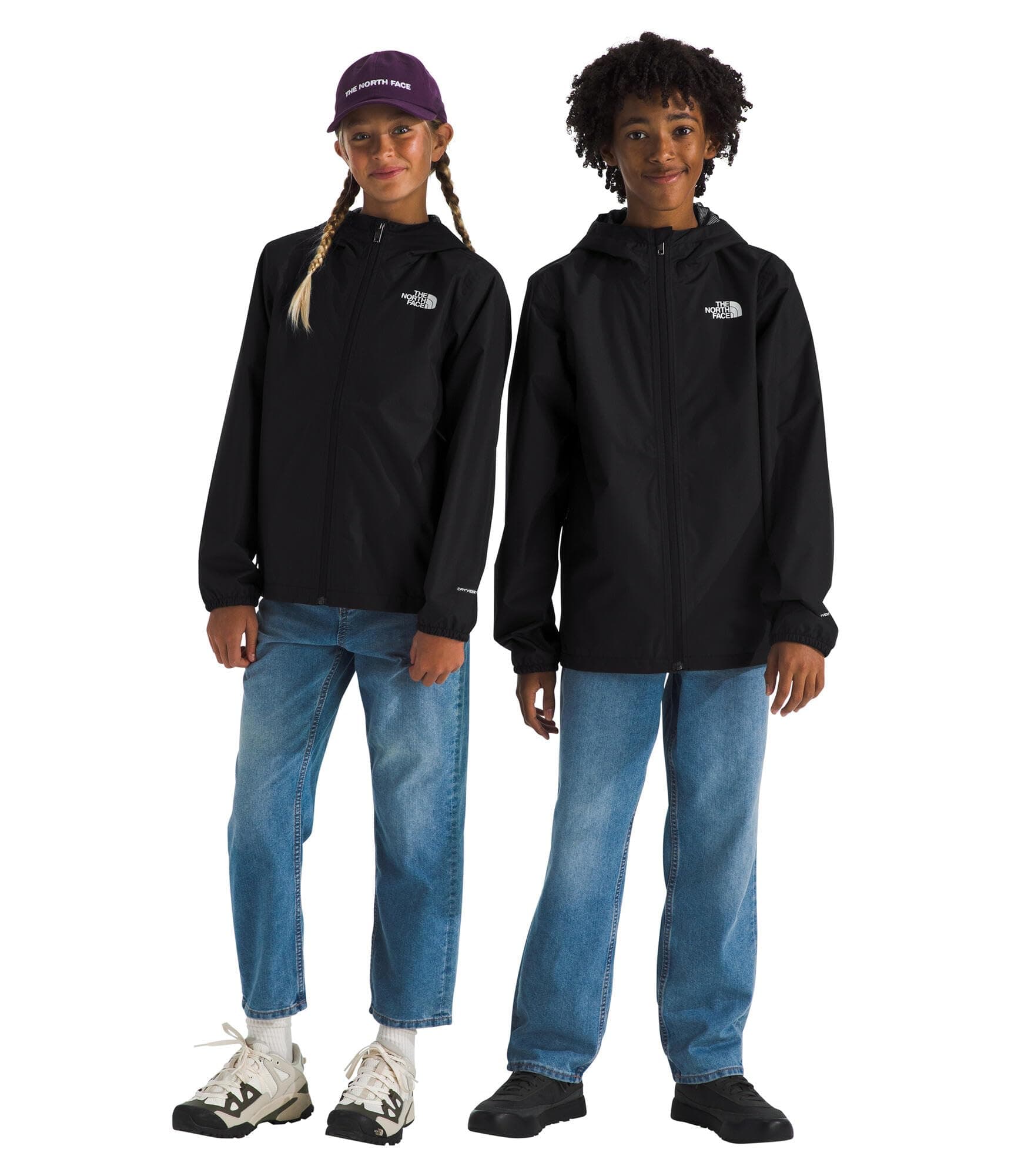 Kids' Zipline Rain Jacket | Breathable Waterproof Rain Coat, Elastic Cuffs, Zip Pockets,…