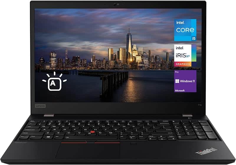 ThinkPad T15 Gen 2 Business Laptop, 15.6" FHD Display, Intel Core i5-1135G7, 16GB DDR4 RA…