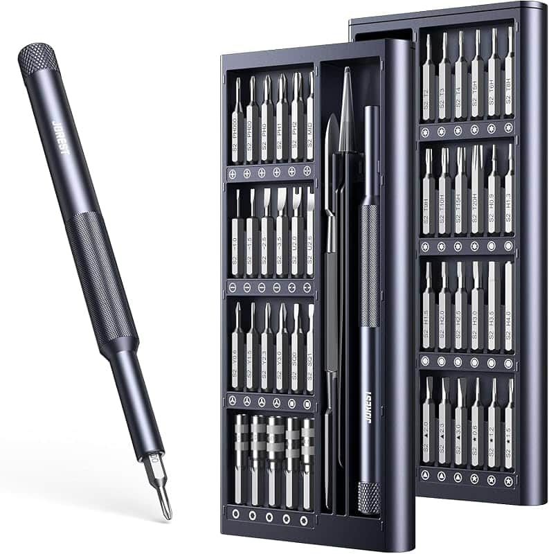 JOREST 50‑in‑1 S2 Steel Precision Screwdriver Set with Security Torx | Magnetic Mini Repa…