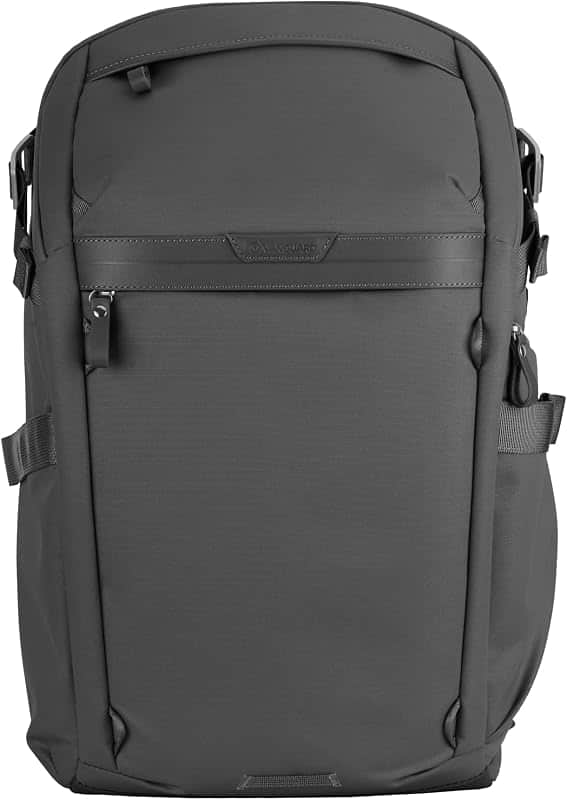 VANGUARD VEO Metro B30L Camera & Everyday Backpack (Black) – Fits 70–200mm Attached, 17"…