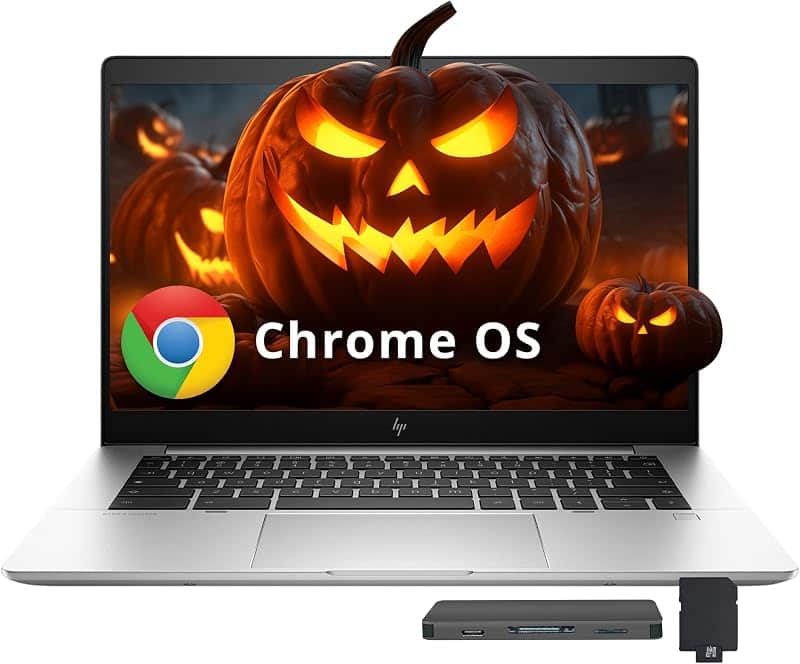 Elite C640 G3 14" FHD Chromebook, Intel i5-1245U, 8GB LPDDR4X, 1.2TB Storage(256GB SSD+1T…