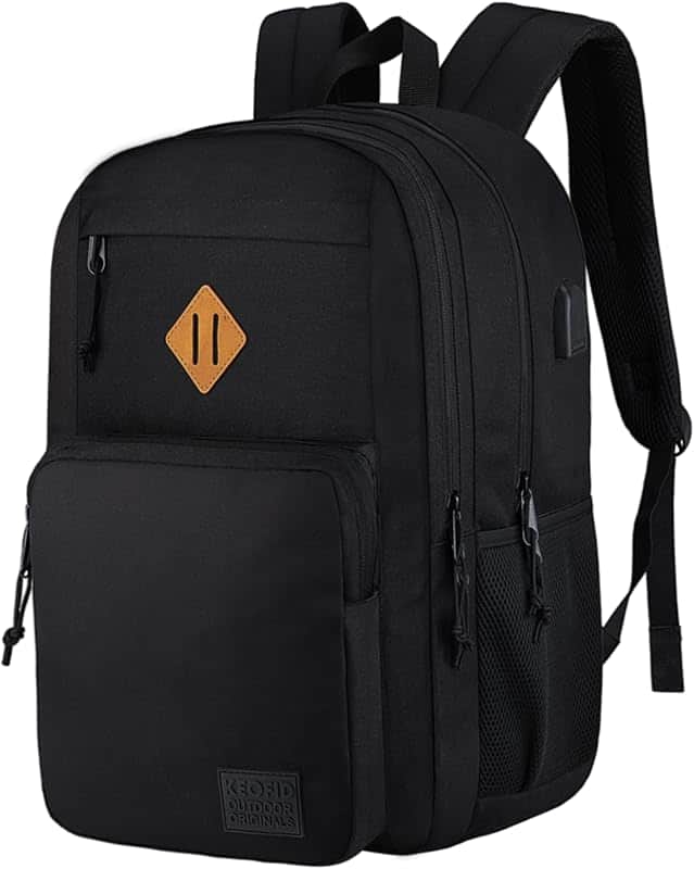 Travel backpack for Men and Women, Anti Theft Laptop Backpack with USB Charging Port for…