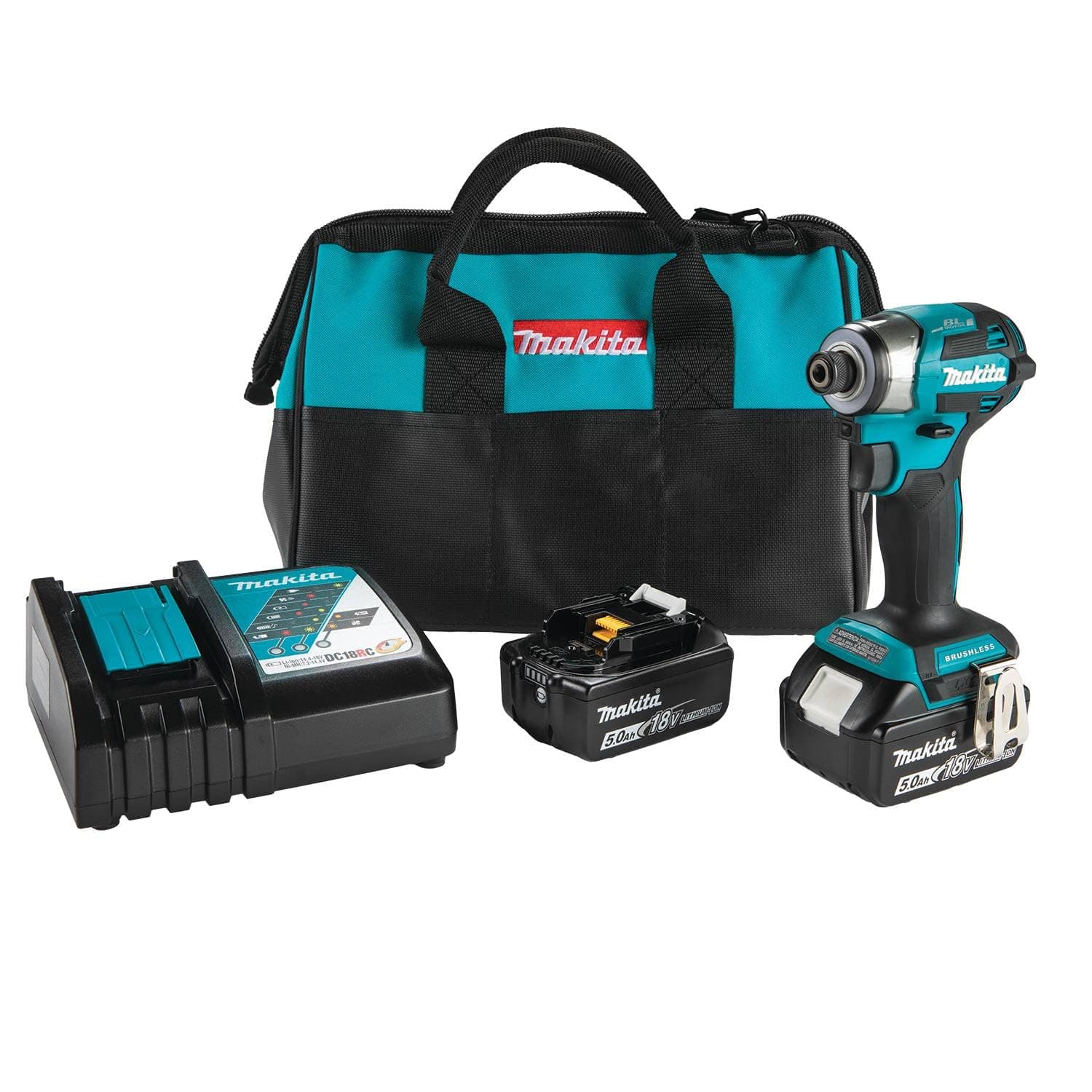 XDT20T 18V LXT® Lithium-Ion Brushless Cordless Quick-Shift Mode™ 4-Speed Impact Driver Ki…