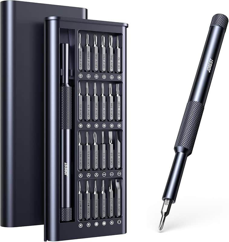 JOREST 25-IN-1 Precision Screwdriver Set, Mini Repair Tool Kit with Torx for Macbook, Com…