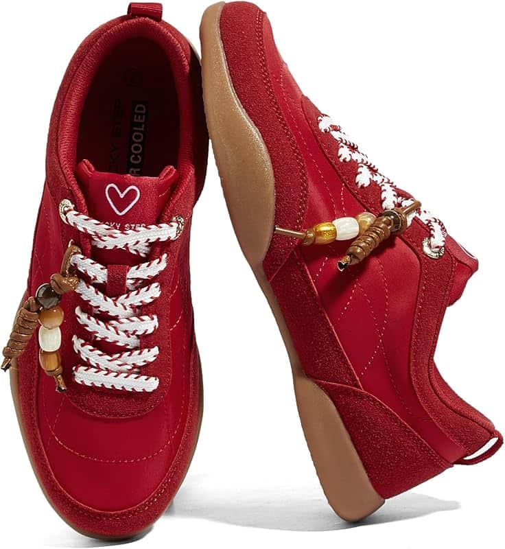 Women's Retro Casual Fashion Sneakers Flats Tennis