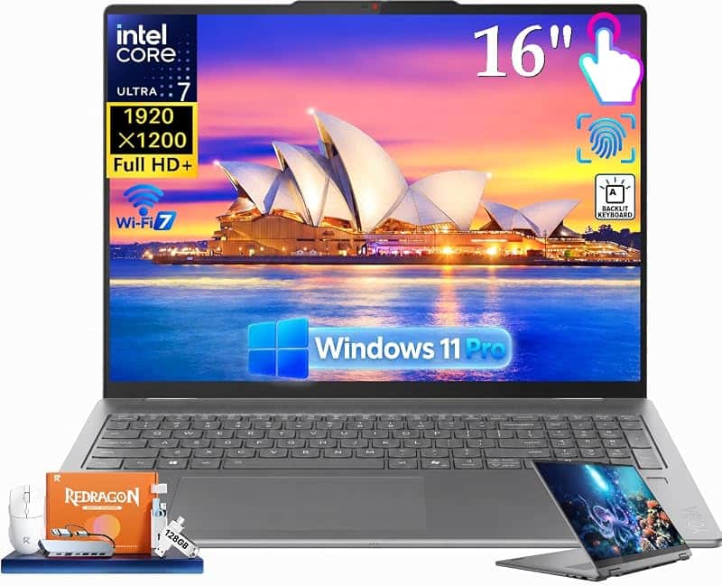 Yoga 7i 16" 2-in-1 Touchscreen Laptop, Core Ultra 7 256V, 1 TB SSD