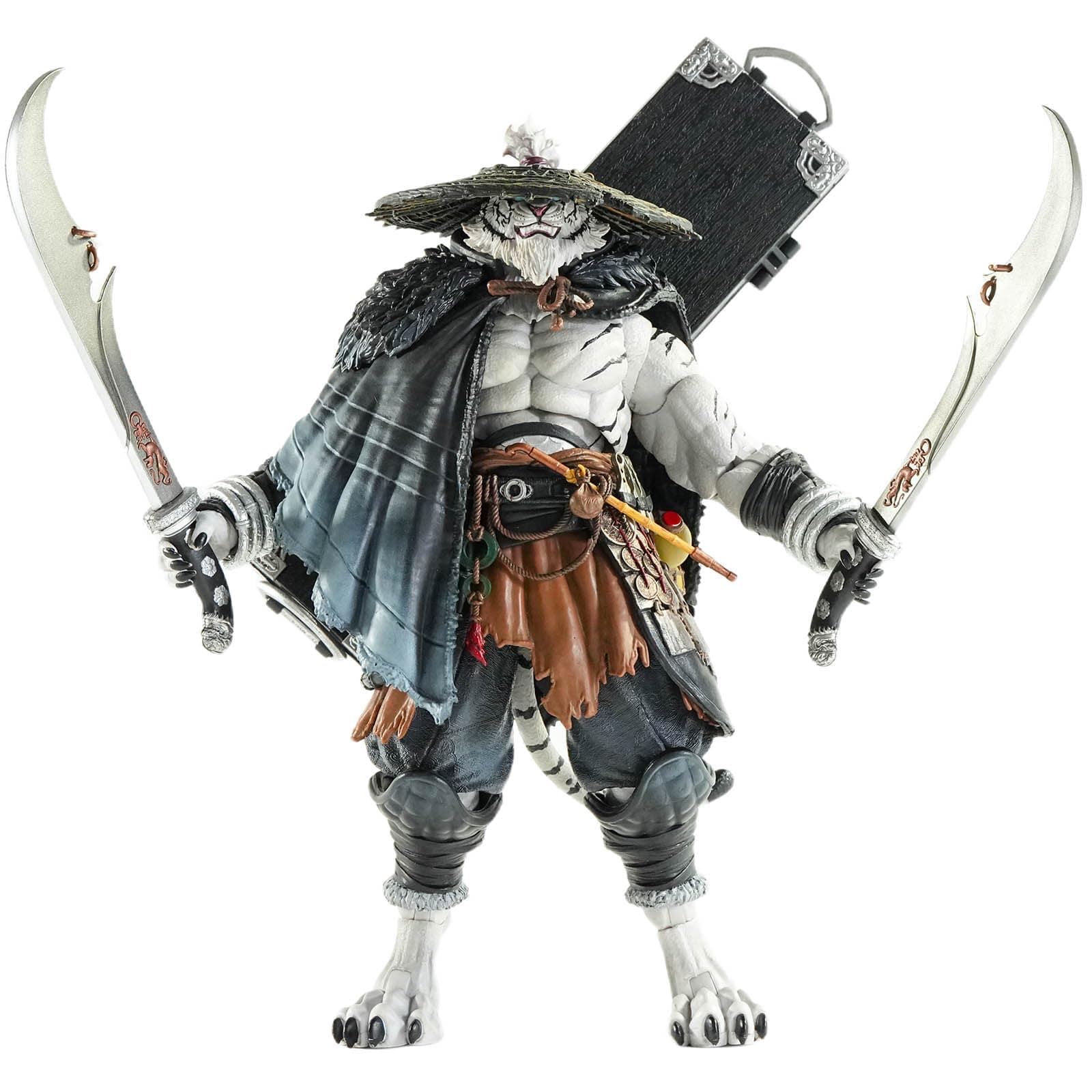1/12 Blade Master Weng White Tiger Action Figure Collectible