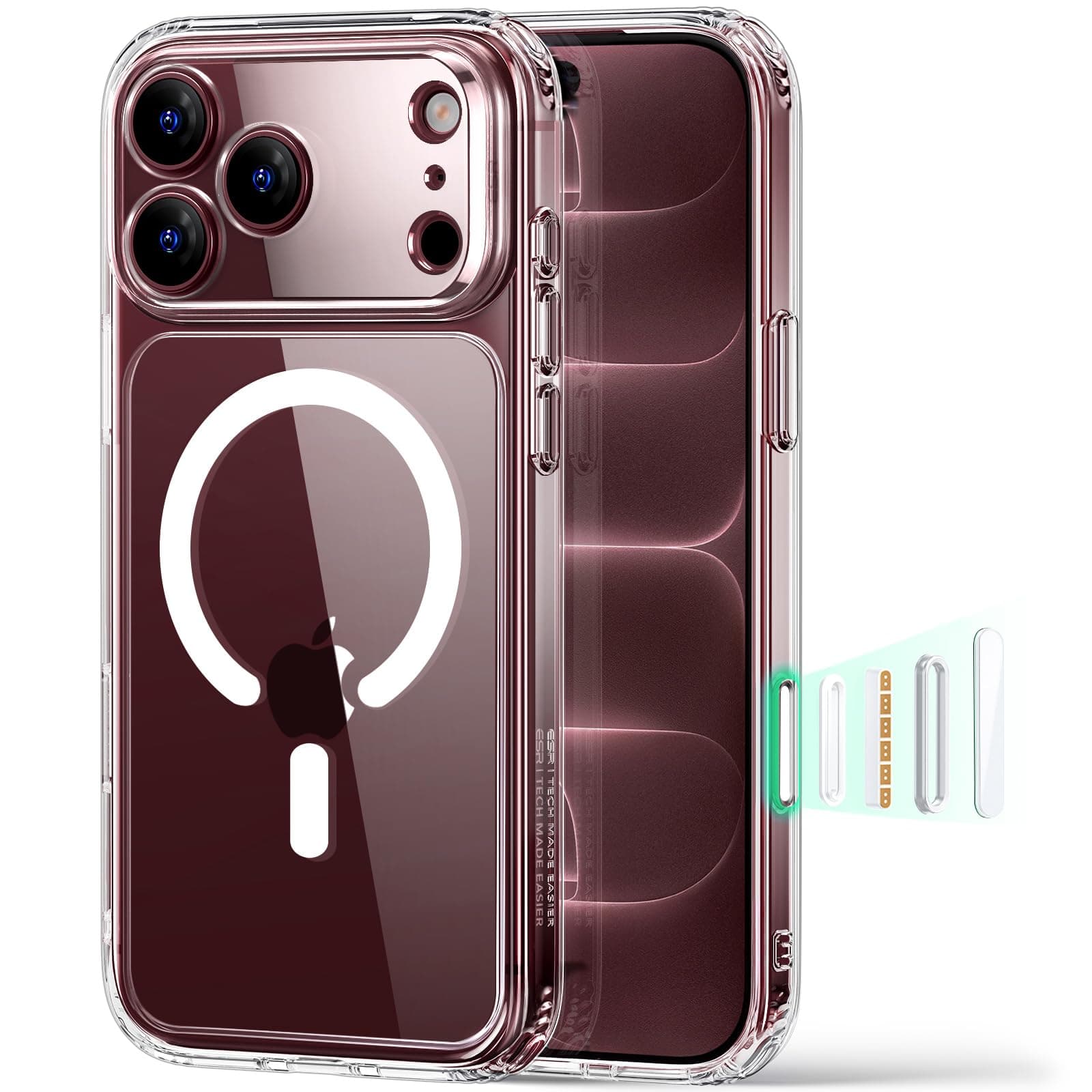 Classic Hybrid for iPhone 18 Pro/17 Pro Case, Clear