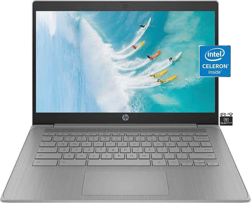 Chromebook Laptop Student Business (2023 Model),14‘ HD Display,Quad-Core Intel Celeron N4…