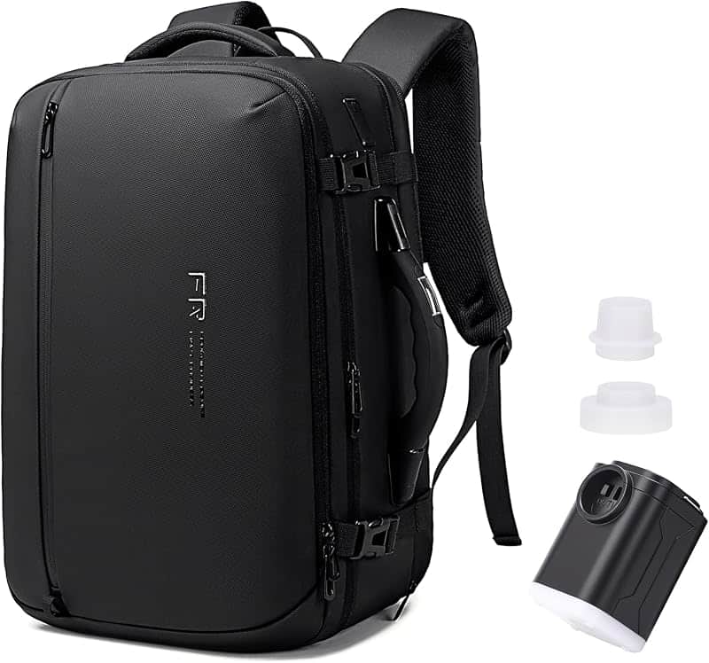 FENRUIEN Vacuum Travel Backpack with Digital Scale Handle, Expandable 60L Air Compression…