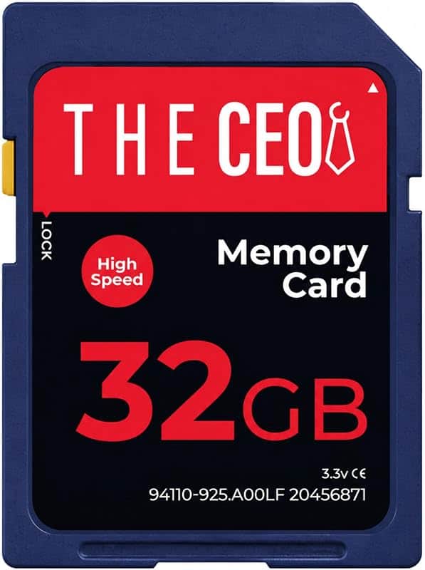 THE CEO SD Card for Camera 32GB Class 10 UHS-I Memory Card Compatible | High-Speed Secure…