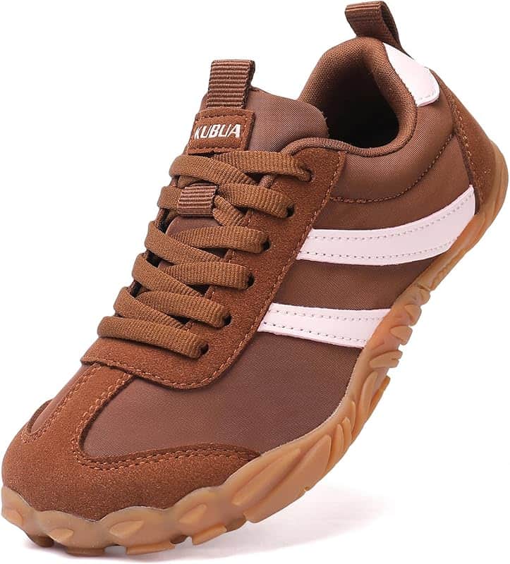 KUBUA Kids Barefoot Shoes Boys Girls Wide Toe Box Zero Drop Sneakers | Breathable Lightwe…