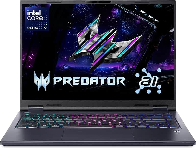 Predator Helios Neo 14 AI Gaming Laptop | Intel Core Ultra 9 Processor 285H | NVIDIA GeFo…